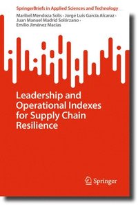 bokomslag Leadership and Operational Indexes for Supply Chain Resilience