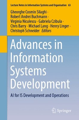 bokomslag Advances in Information Systems Development