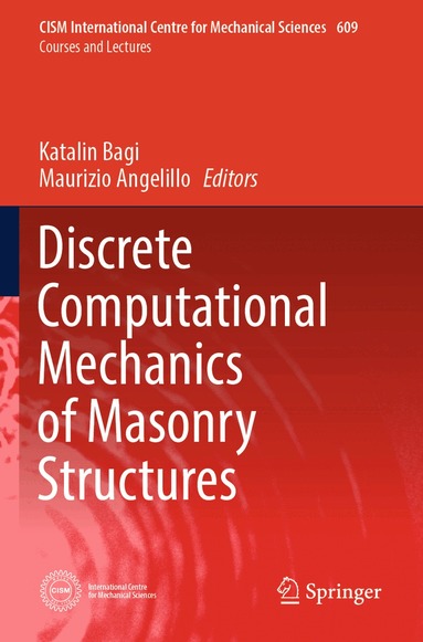 Katalin Bagi, Maurizio Angelillo - Discrete Computational Mechanics of Masonry Structures, Häftad