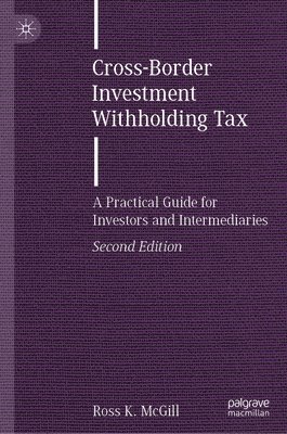 bokomslag Cross-Border Investment Withholding Tax