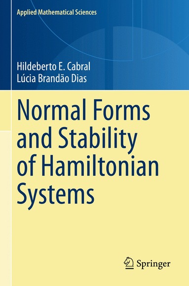 bokomslag Normal Forms and Stability of Hamiltonian Systems