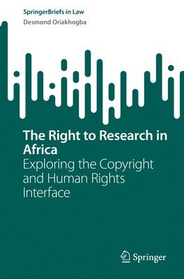 bokomslag The Right to Research in Africa