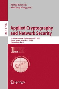 bokomslag Applied Cryptography  and Network Security