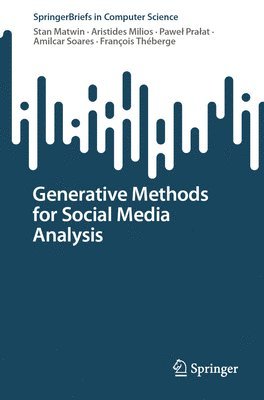 bokomslag Generative Methods for Social Media Analysis