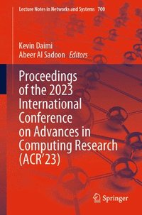 bokomslag Proceedings of the 2023 International Conference on Advances in Computing Research (ACR23)