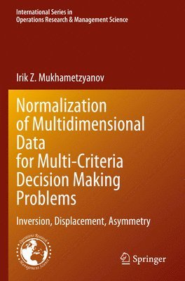 bokomslag Normalization of Multidimensional Data for Multi-Criteria Decision Making Problems