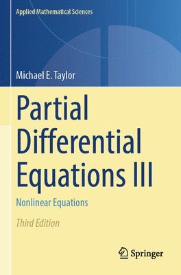 bokomslag Partial Differential Equations III