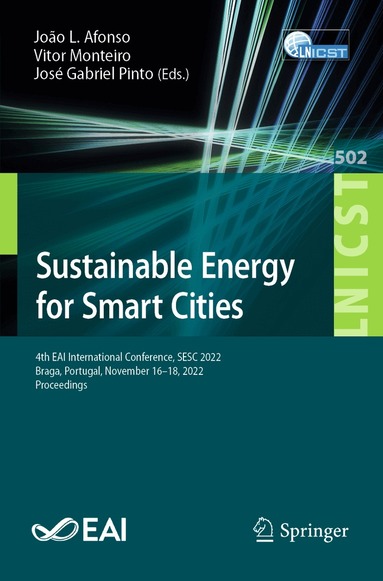 João L. Afonso, Vitor Monteiro, José Gabriel Pinto - Sustainable Energy for Smart Cities, Häftad