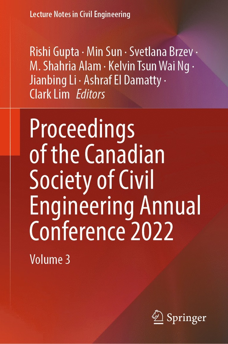 Proceedings of the Canadian Society of Civil Engineering Annual Conference 2022 1