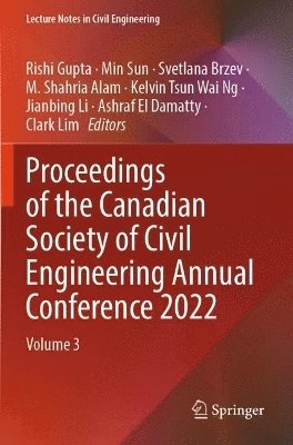 bokomslag Proceedings of the Canadian Society of Civil Engineering Annual Conference 2022