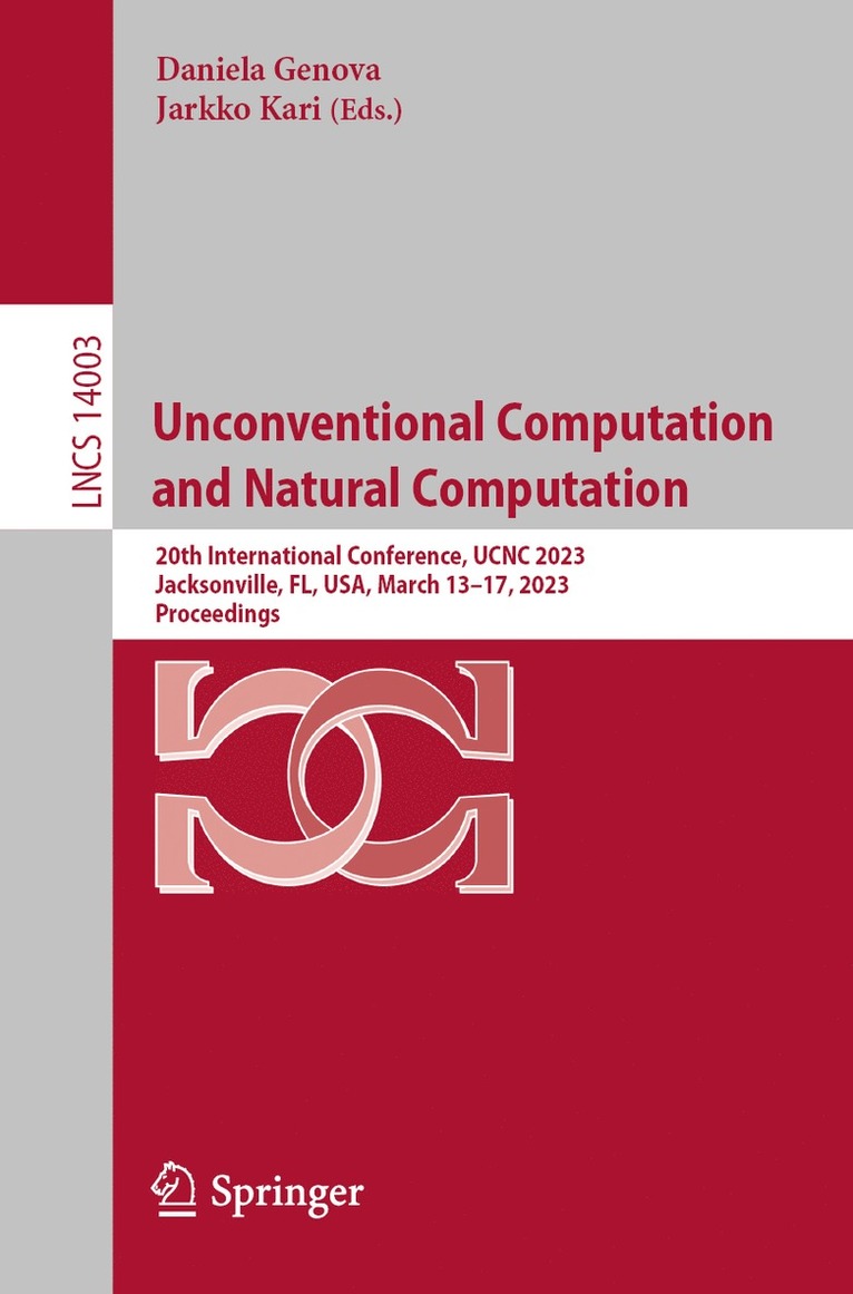 Unconventional Computation and Natural Computation 1