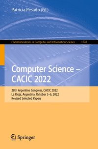 bokomslag Computer Science - CACIC 2022