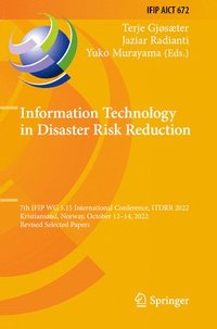 bokomslag Information Technology in Disaster Risk Reduction