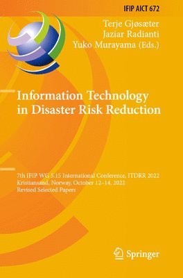 Information Technology in Disaster Risk Reduction 1