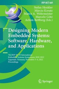 bokomslag Designing Modern Embedded Systems: Software, Hardware, and Applications