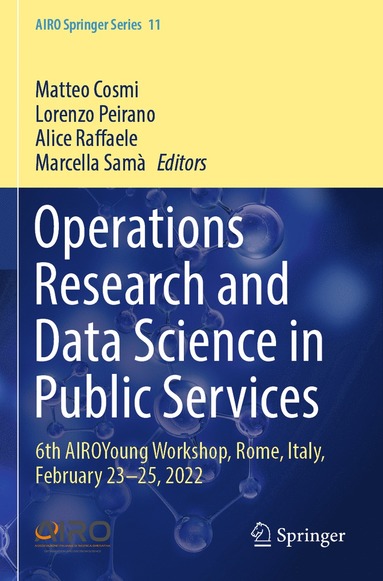 bokomslag Operations Research and Data Science in Public Services