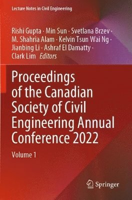 bokomslag Proceedings of the Canadian Society of Civil Engineering Annual Conference 2022