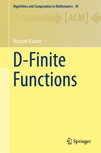 bokomslag D-Finite Functions
