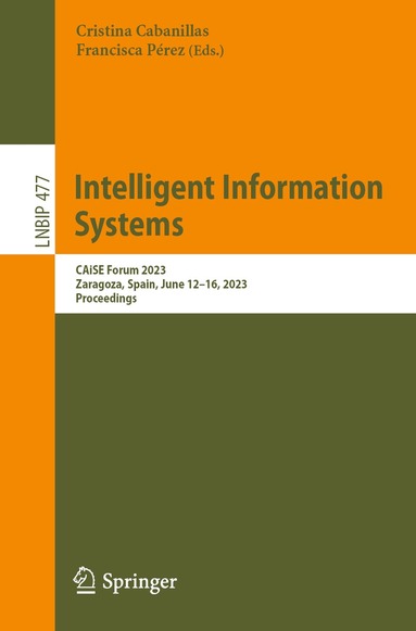 Cristina Cabanillas, Francisca Pérez - Intelligent Information Systems, Häftad