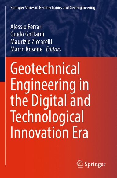 bokomslag Geotechnical Engineering in the Digital and Technological Innovation Era