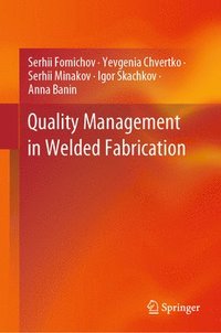 bokomslag Quality Management in Welded Fabrication