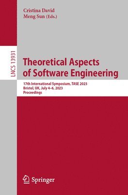 bokomslag Theoretical Aspects of Software Engineering