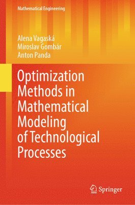 bokomslag Optimization Methods in Mathematical Modeling of Technological Processes