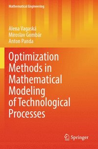 bokomslag Optimization Methods in Mathematical Modeling of Technological Processes