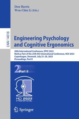 bokomslag Engineering Psychology and Cognitive Ergonomics