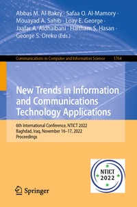 bokomslag New Trends in Information and Communications Technology Applications