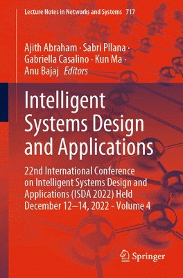 Intelligent Systems Design and Applications 1