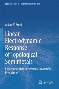 bokomslag Linear Electrodynamic Response of Topological Semimetals