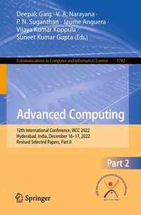 bokomslag Advanced Computing