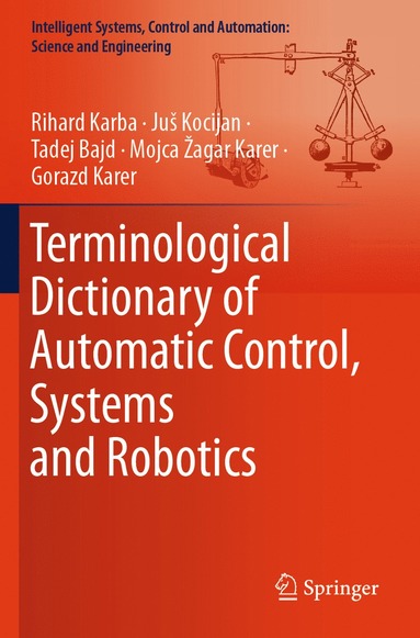 bokomslag Terminological Dictionary of Automatic Control, Systems and Robotics