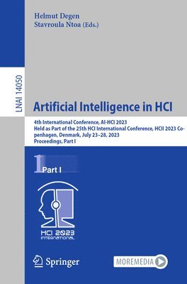 bokomslag Artificial Intelligence in HCI