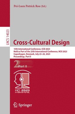 Pei-Luen Patrick Rau - Cross-Cultural Design, Häftad