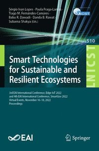 bokomslag Smart Technologies for Sustainable and Resilient Ecosystems