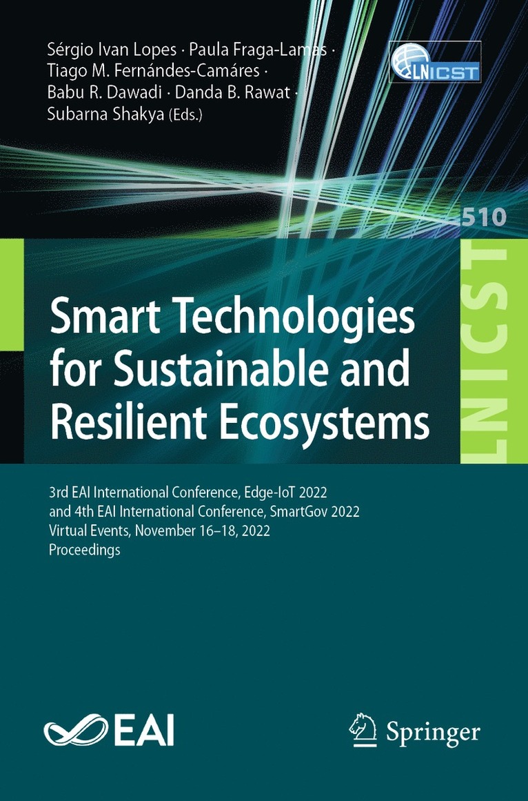 Smart Technologies for Sustainable and Resilient Ecosystems 1