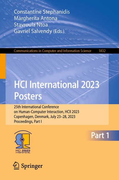 Constantine Stephanidis, Margherita Antona, Stavroula Ntoa, Gavriel Salvendy - HCI International 2023 Posters, Häftad