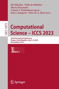 bokomslag Computational Science  ICCS 2023
