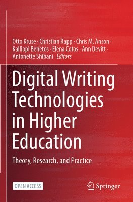 bokomslag Digital Writing Technologies in Higher Education