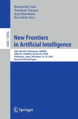 bokomslag New Frontiers in Artificial Intelligence