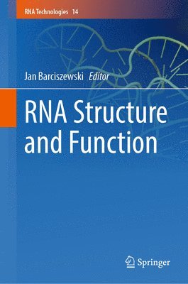 bokomslag RNA Structure and Function