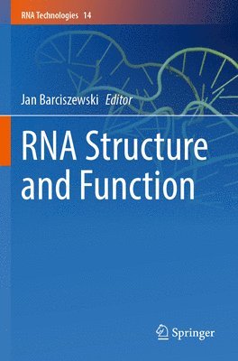 bokomslag RNA Structure and Function