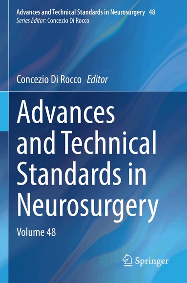 Concezio Di Rocco - Advances and Technical Standards in Neurosurgery, Häftad