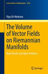 bokomslag The Volume of Vector Fields on Riemannian Manifolds