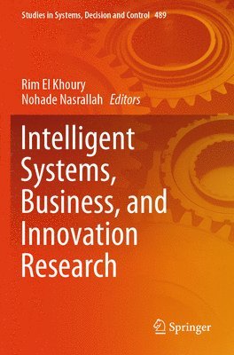 bokomslag Intelligent Systems, Business, and Innovation Research