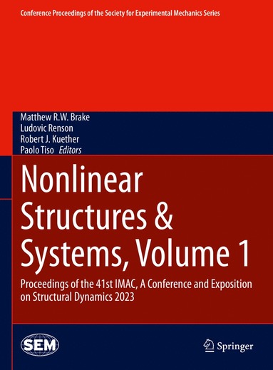 bokomslag Nonlinear Structures & Systems, Volume 1