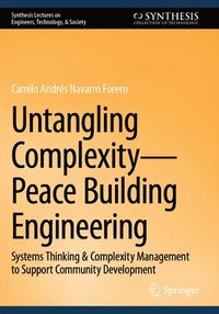 bokomslag Untangling ComplexityPeace Building Engineering