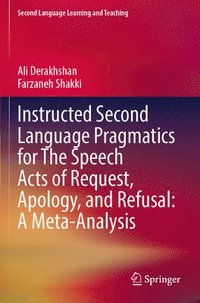 bokomslag Instructed Second Language Pragmatics for The Speech Acts of Request, Apology, and Refusal: A Meta-Analysis